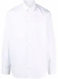 Giorgio Armani button-up cotton shirt - White