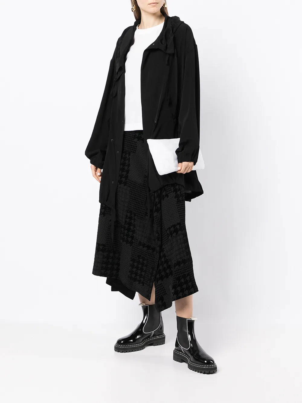 фото Y's куртка оверсайз с капюшоном