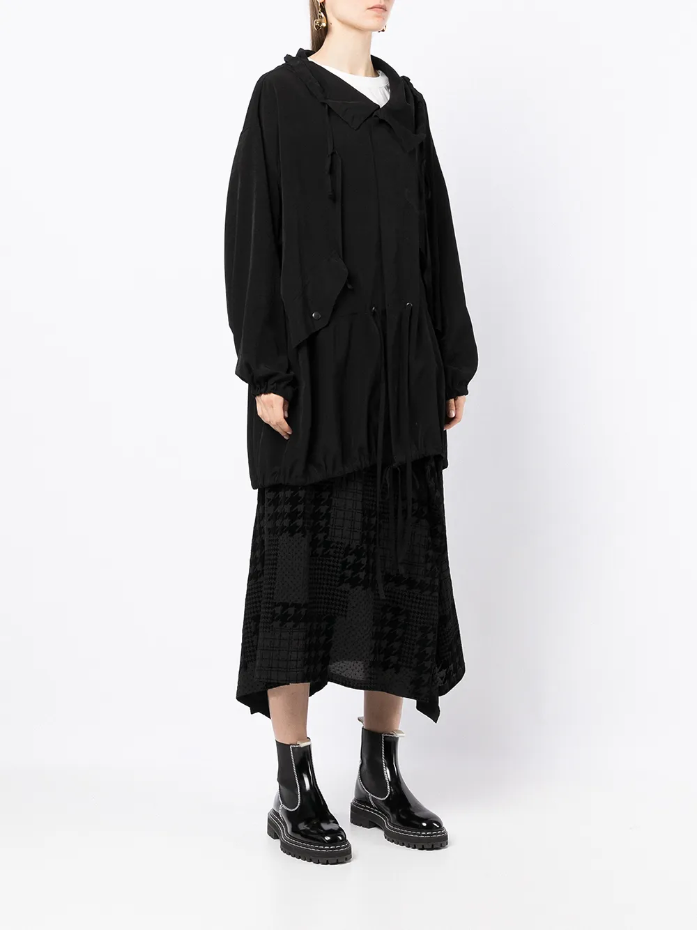 фото Y's куртка оверсайз с капюшоном