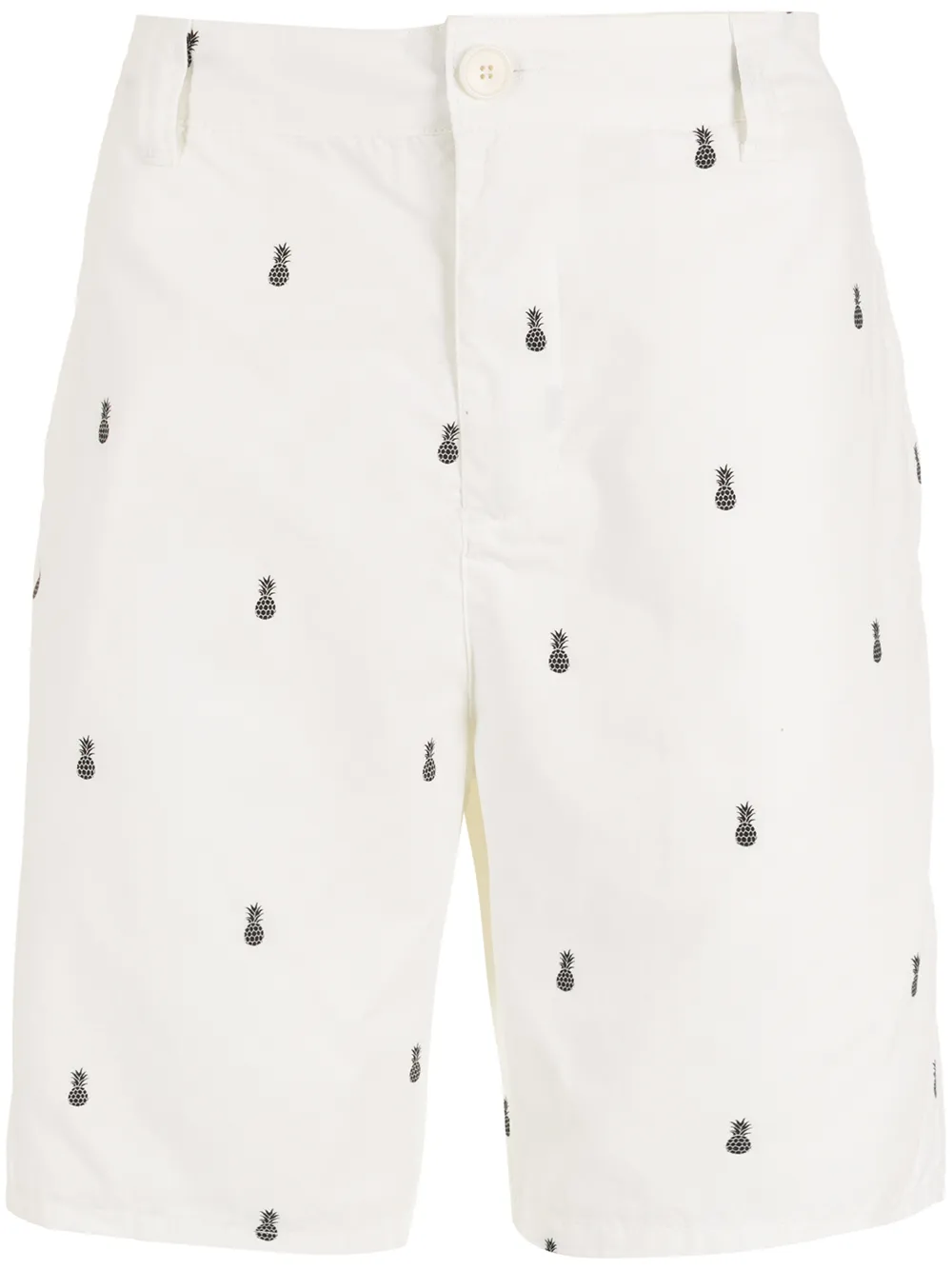 

Osklen pineapple-print bermuda shorts - Neutrals