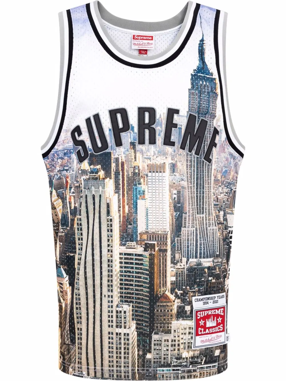 Supreme x Mitchell & Ness Basketball Jersey - Farfetch