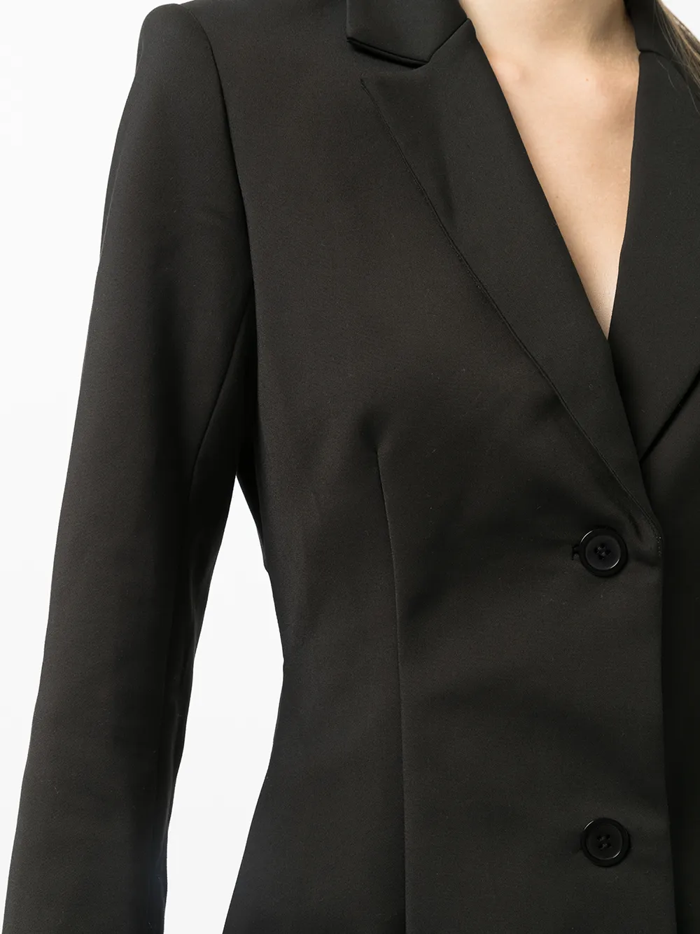 фото Sir. однобортное платье-блейзер с заостренными лацканами