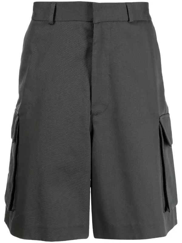 Off-White paperclip-detail Cargo Shorts 