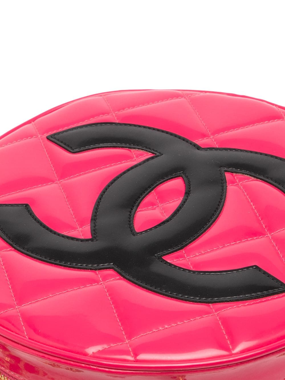 Chanel Pre-owned 1995 Diamond-Quilted CC Handbag - Pink