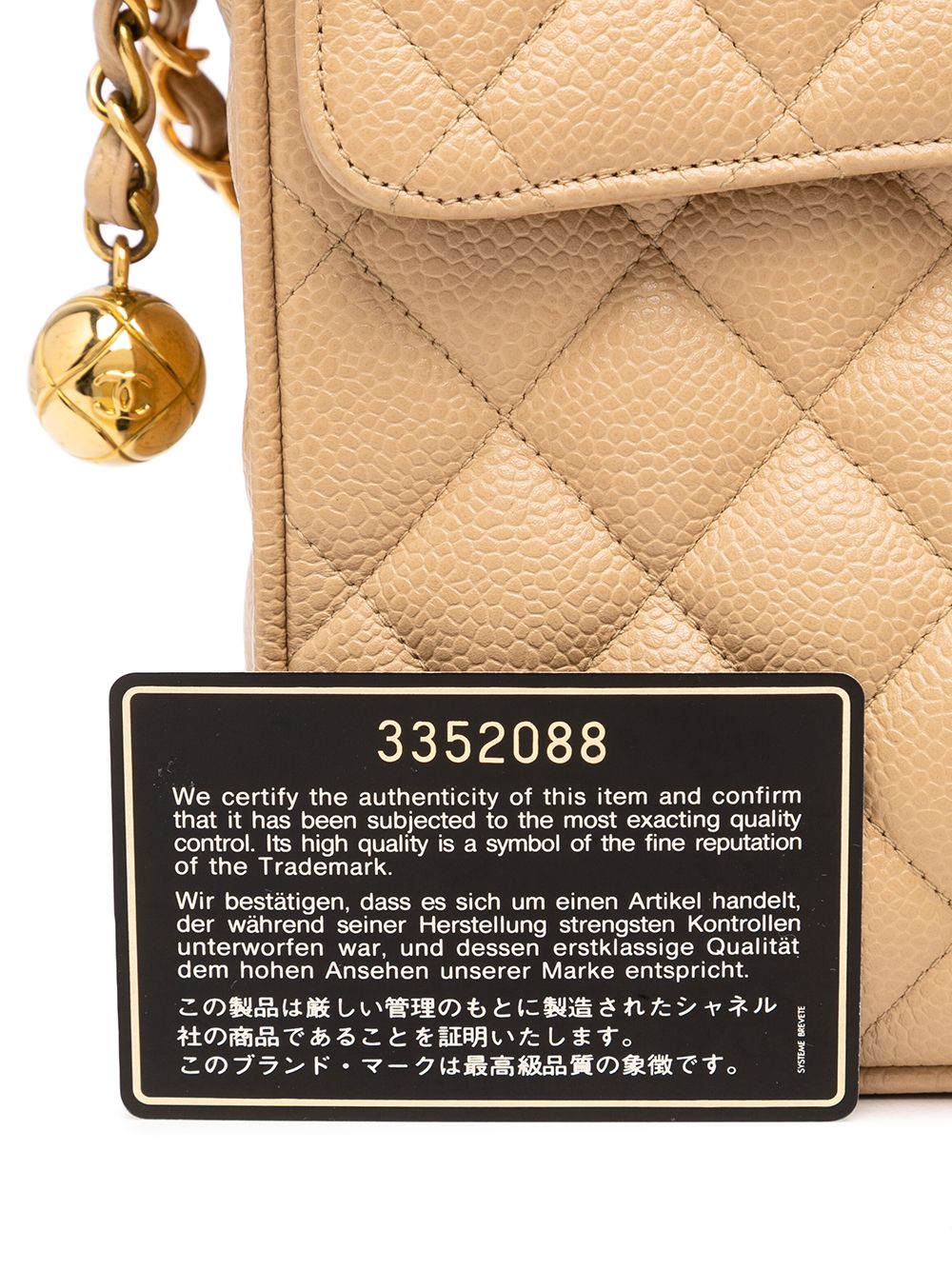 CHANEL 1995 large diamond-quilted camera bag Women