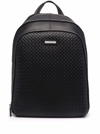 Baldinini Logo Zipped Backpack Farfetch