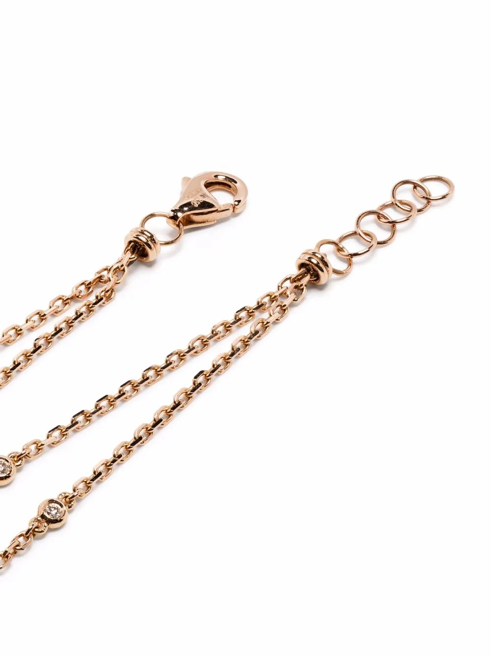 Djula Bracciale in oro rosa 18kt con diamanti | Alta gioielleria | Image 4