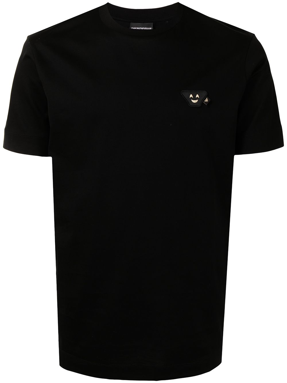 Emporio Armani emoji-appliqué Crewneck T-shirt - Farfetch