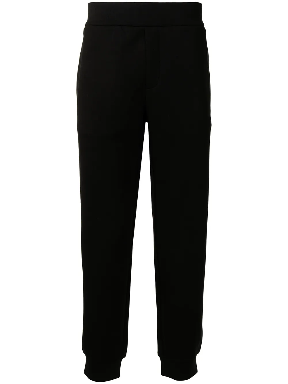 

Emporio Armani pants capri con parche del logo - Negro