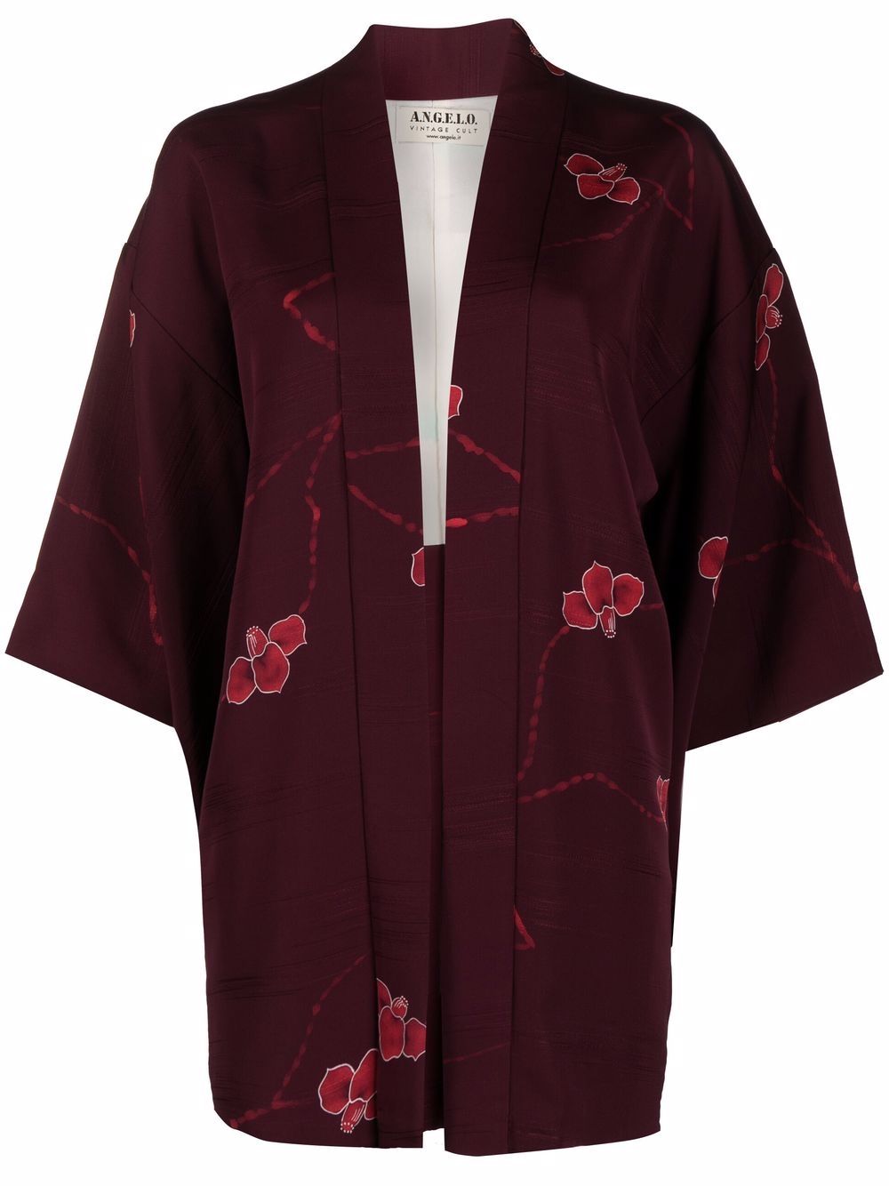 фото A.n.g.e.l.o. vintage cult кимоно 1970-х годов с цветочным принтом
