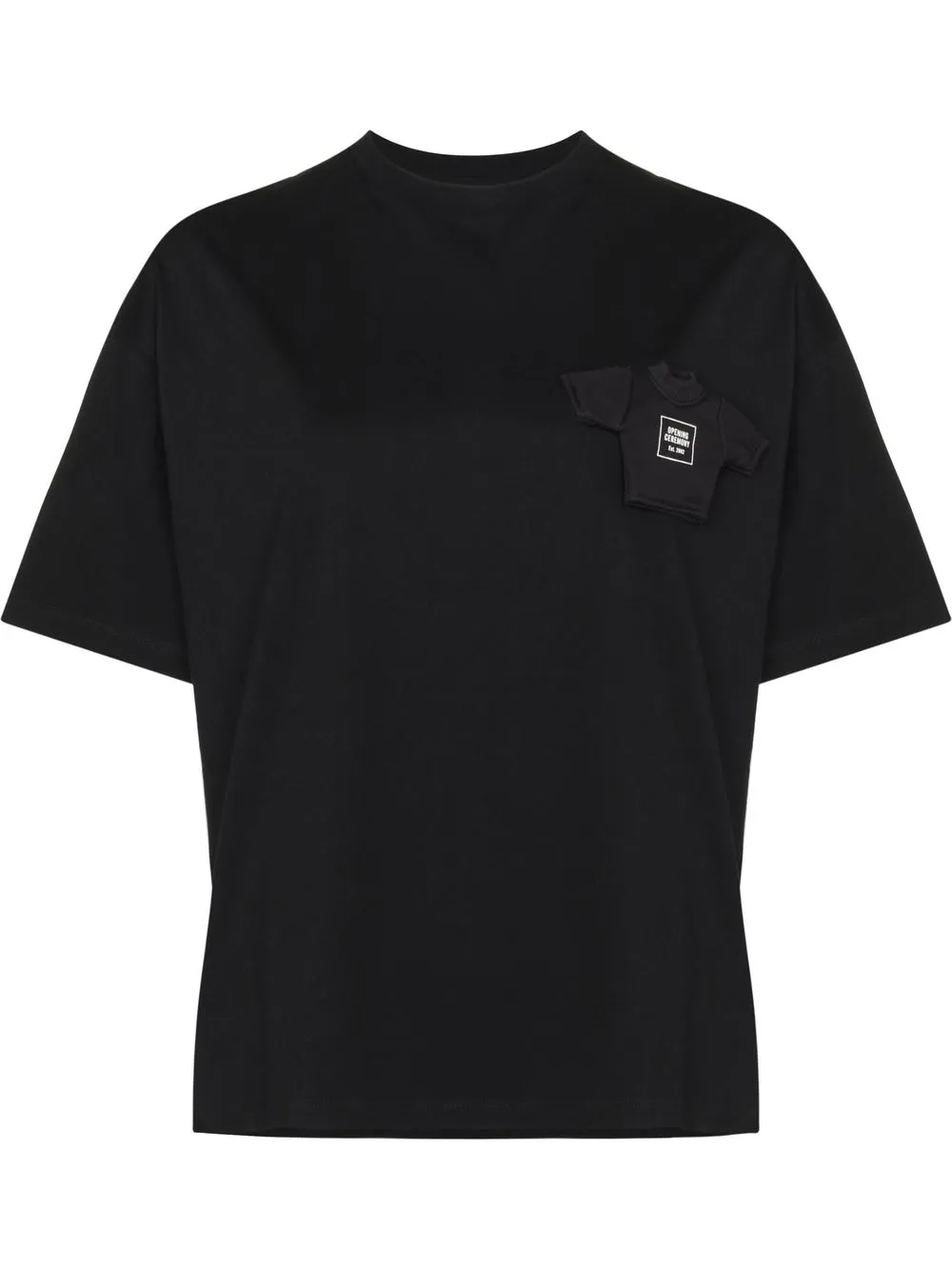 

Opening Ceremony playera con aplique del logo - Negro