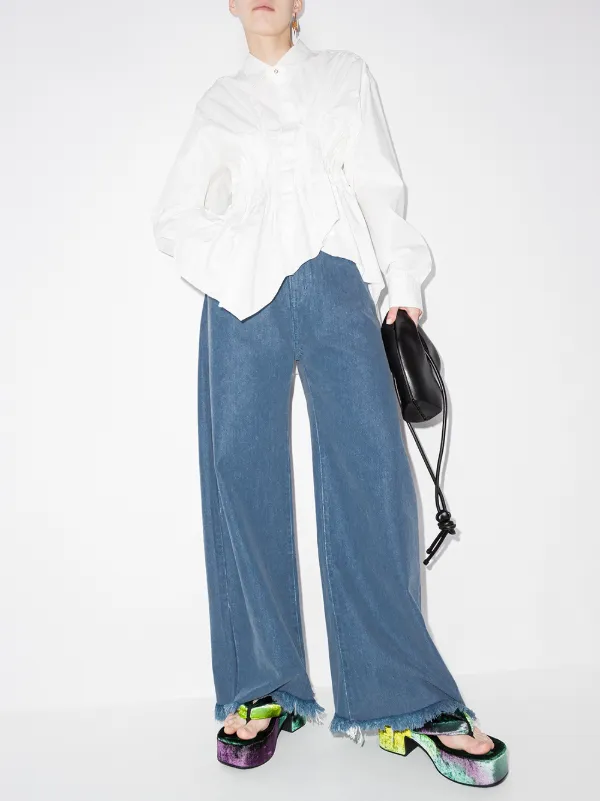 Shop Marques'Almeida wide-leg boyfriend jeans with Express Delivery -  FARFETCH