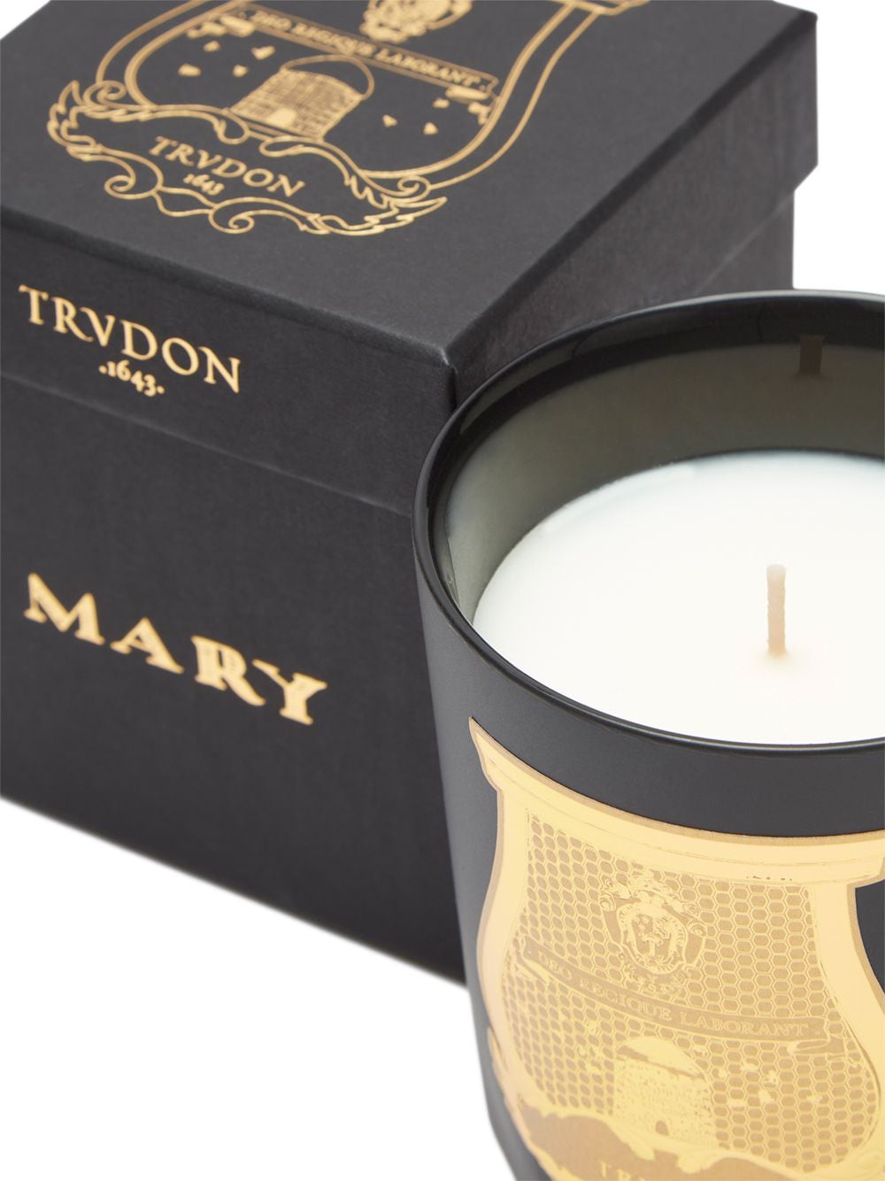 Shop Cire Trudon Mary Single-wick Candle (270g) In Black