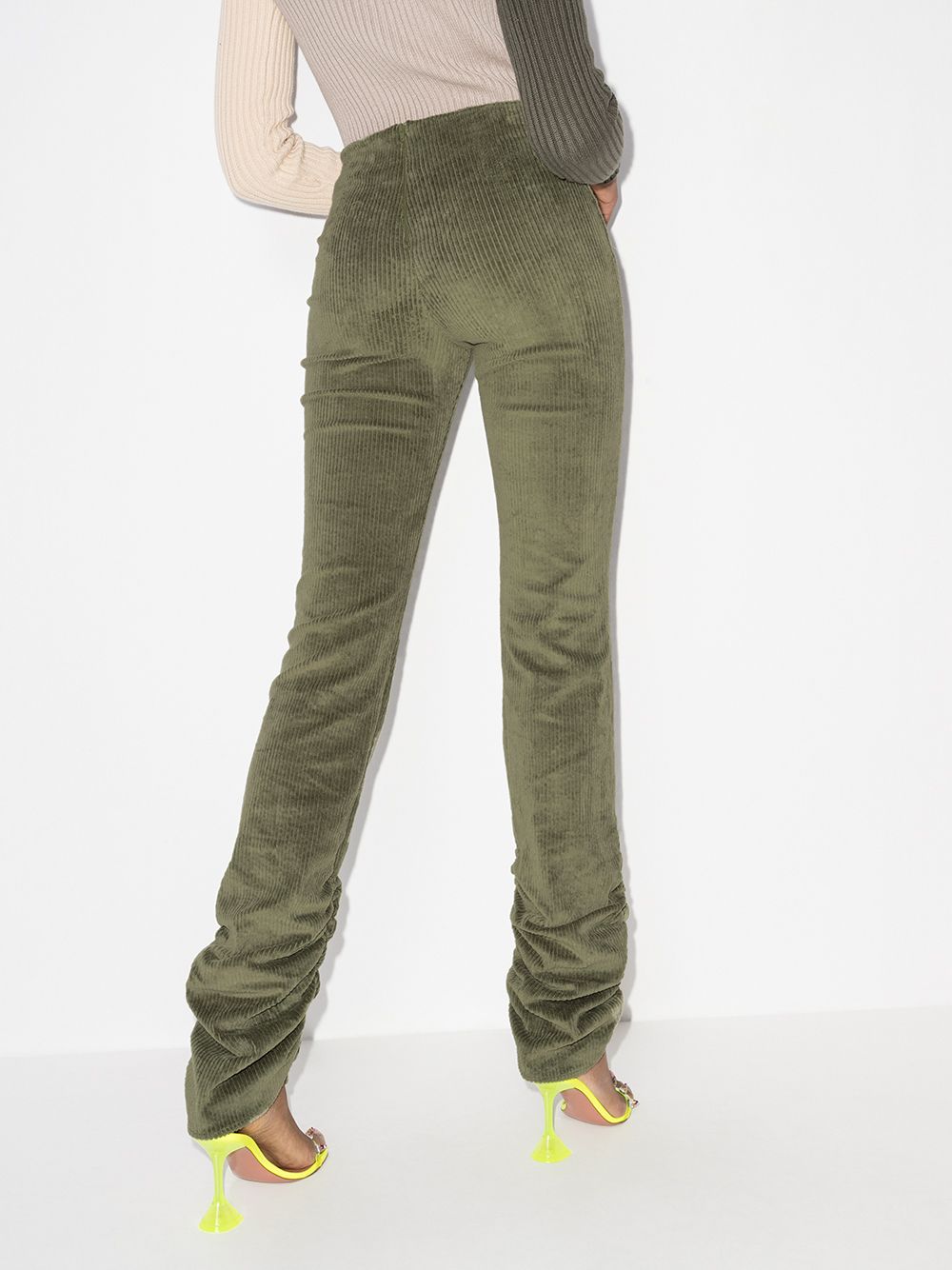 фото Danielle guizio ruched corduroy leggings