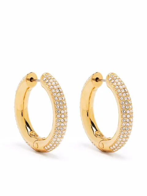 Swarovski Dextera hoop earrings