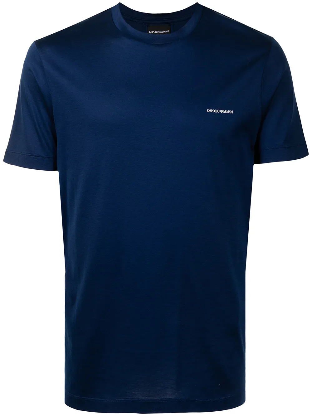 

Emporio Armani playera con logo estampado - Azul