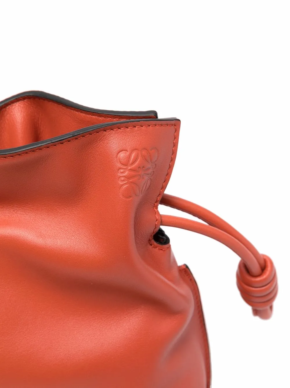 LOEWE Flamenco mini-clutch Oranje