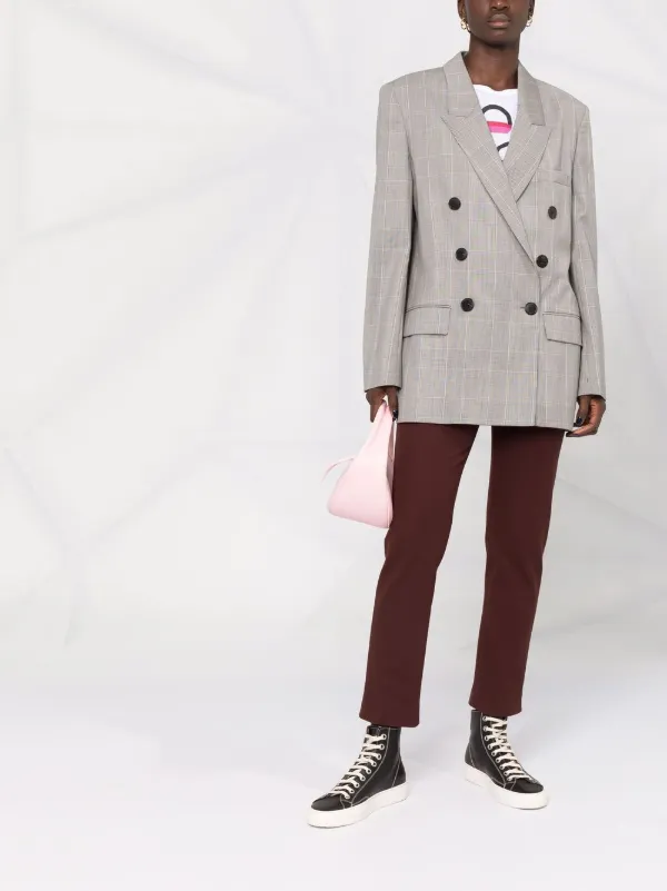 isabel marant plaid blazer