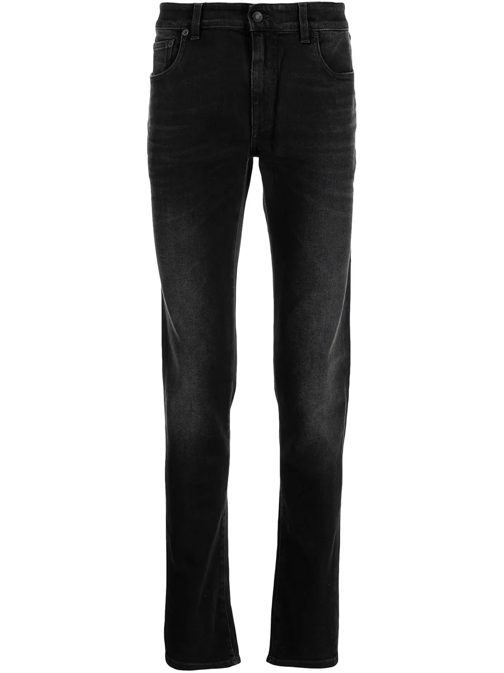 

Dolce & Gabbana jeans slim con tiro medio - Negro