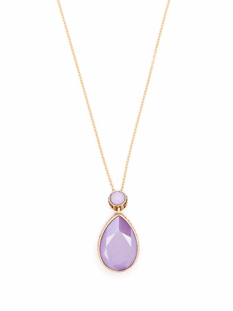 Swarovski Orbita 镀金施华洛世奇水晶项链