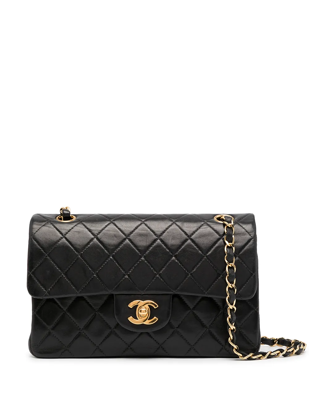 фото Chanel pre-owned сумка на плечо double flap 1991-1994 годов