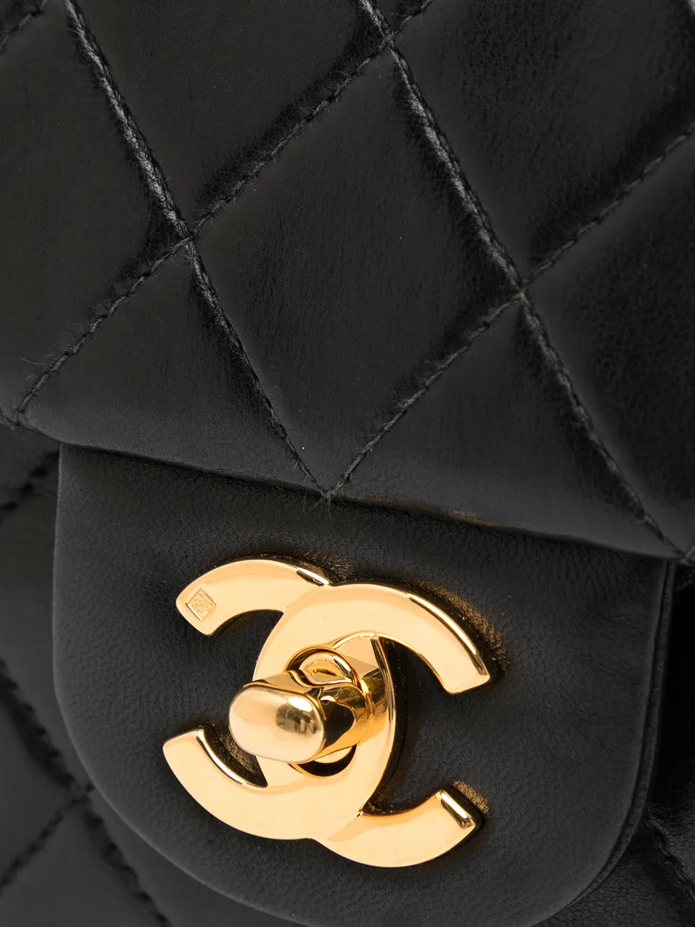 фото Chanel pre-owned сумка на плечо double flap 1991-1994 годов