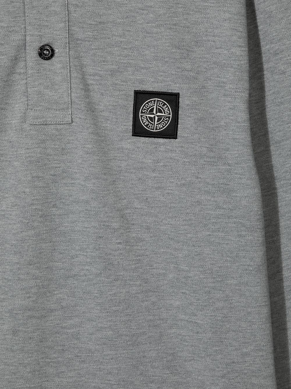 фото Stone island junior рубашка поло с длинными рукавами