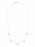 Djula 18kt white gold Soleil diamond chain necklace - Silver