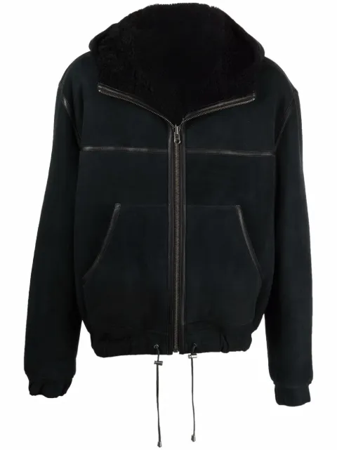 MARANT  hooded shearling jacket