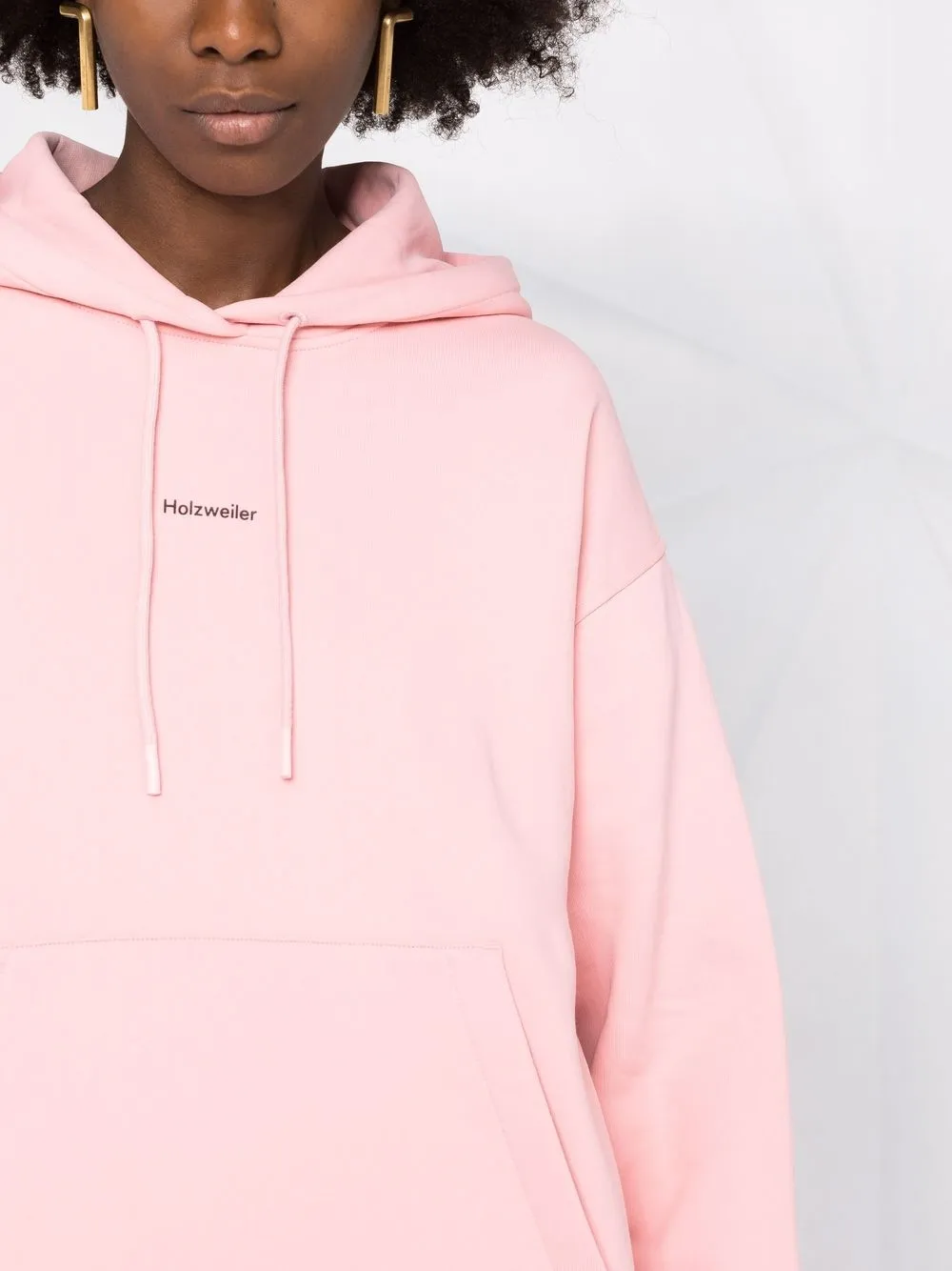 holzweiler pink hoodie