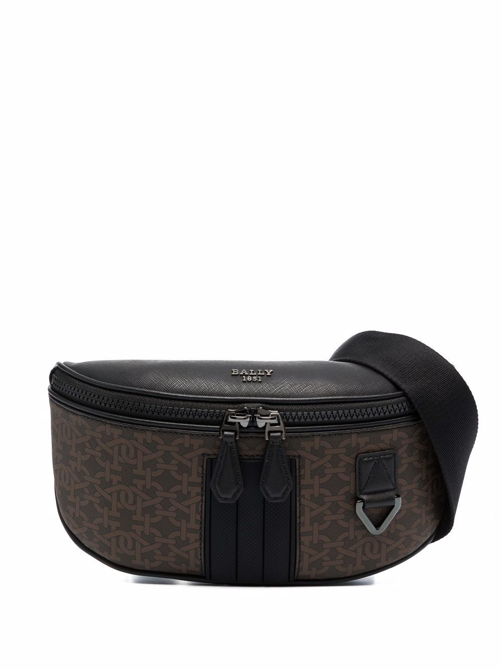 Bally Hakab Monogram Leather Belt Bag - Farfetch