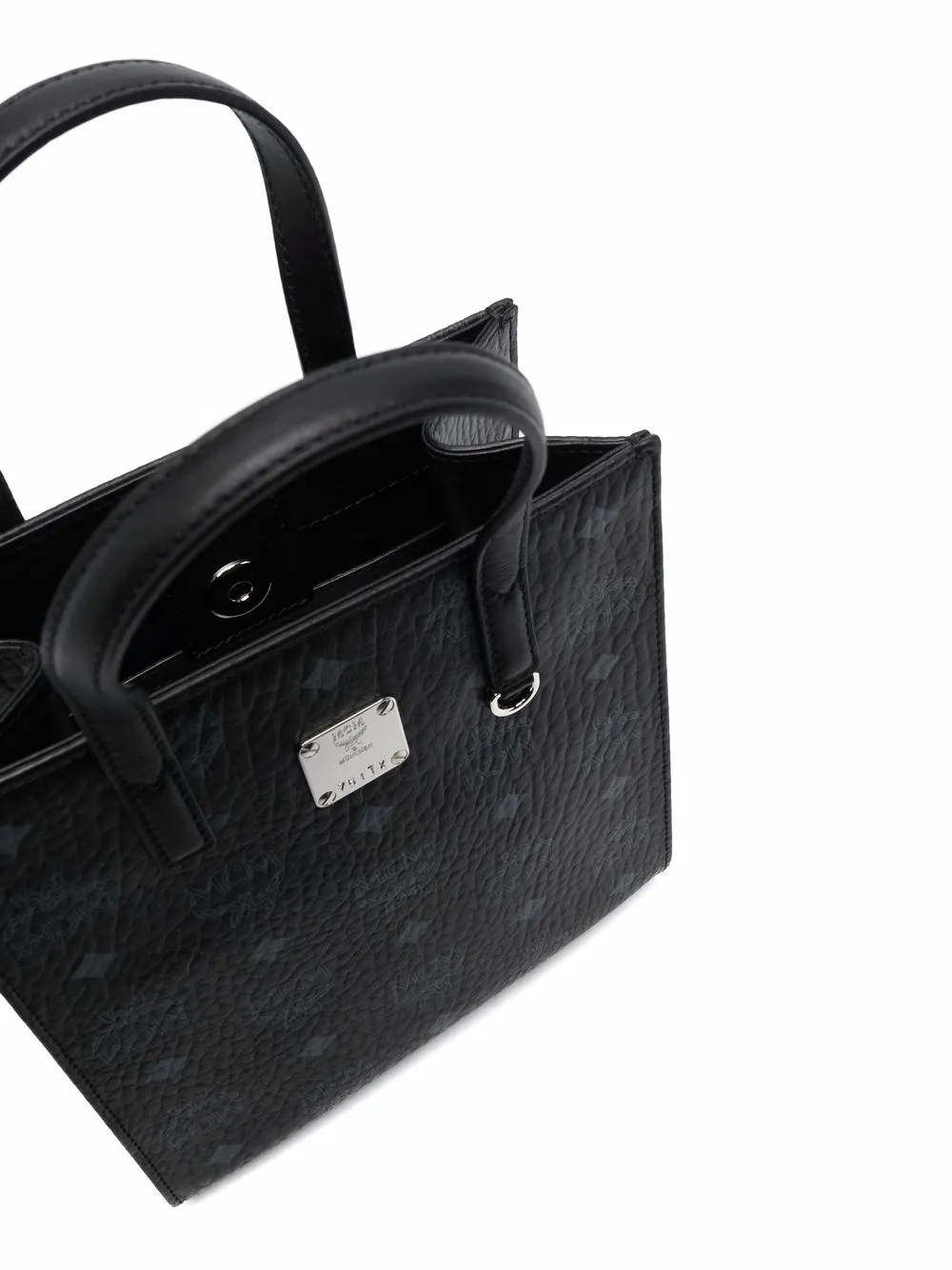 MCM Shopper met monogramprint Zwart