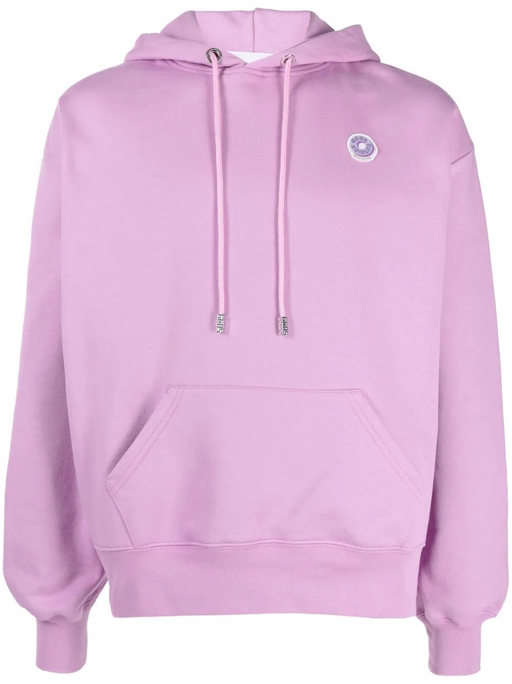 

Gcds hoodie con parche del logo - Rosado