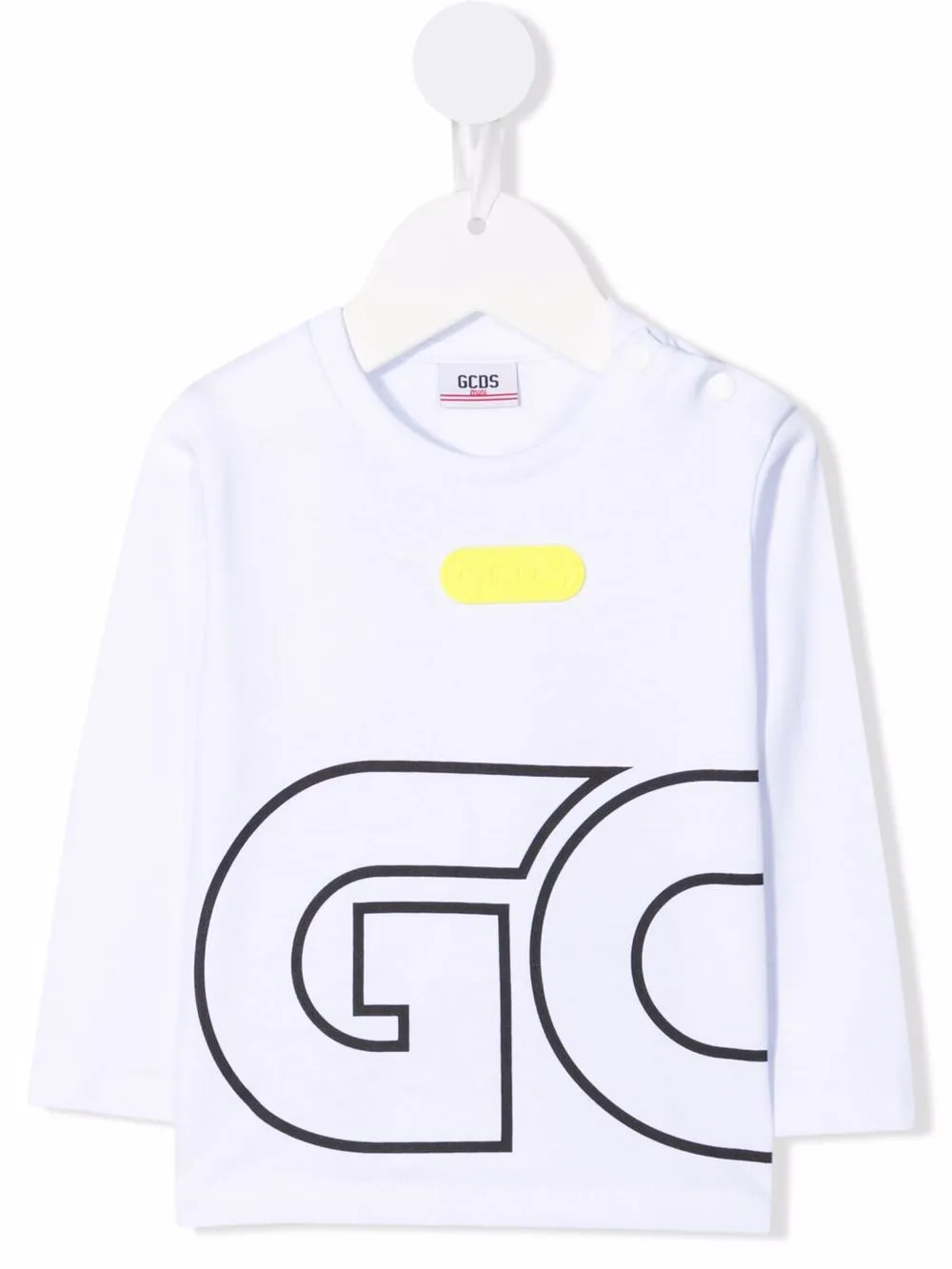 

Gcds Kids playera con logo estampado - Blanco