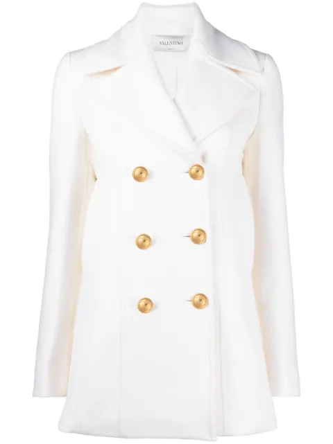 Valentino Garavani double-breasted coat 