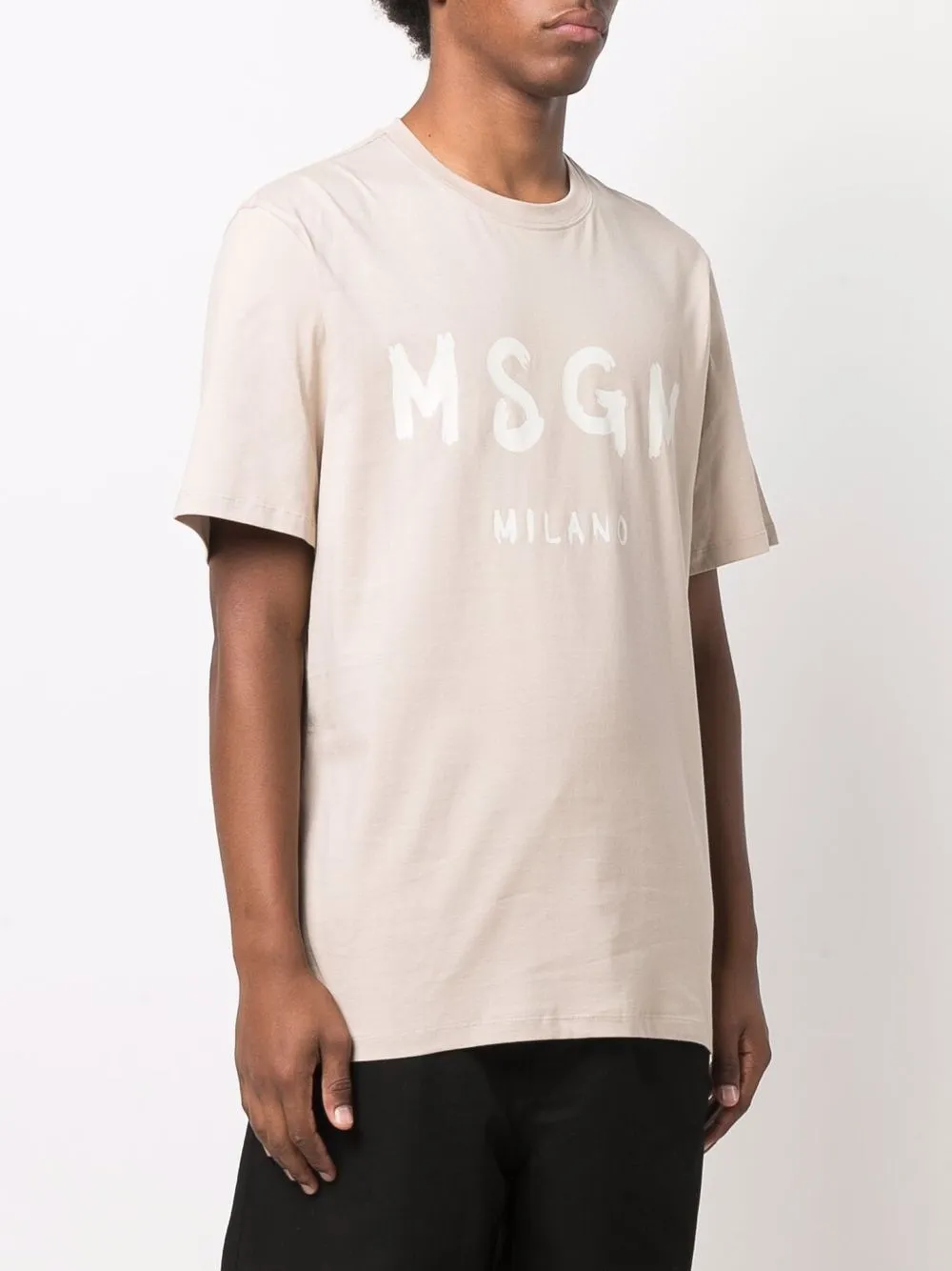фото Msgm футболка с логотипом