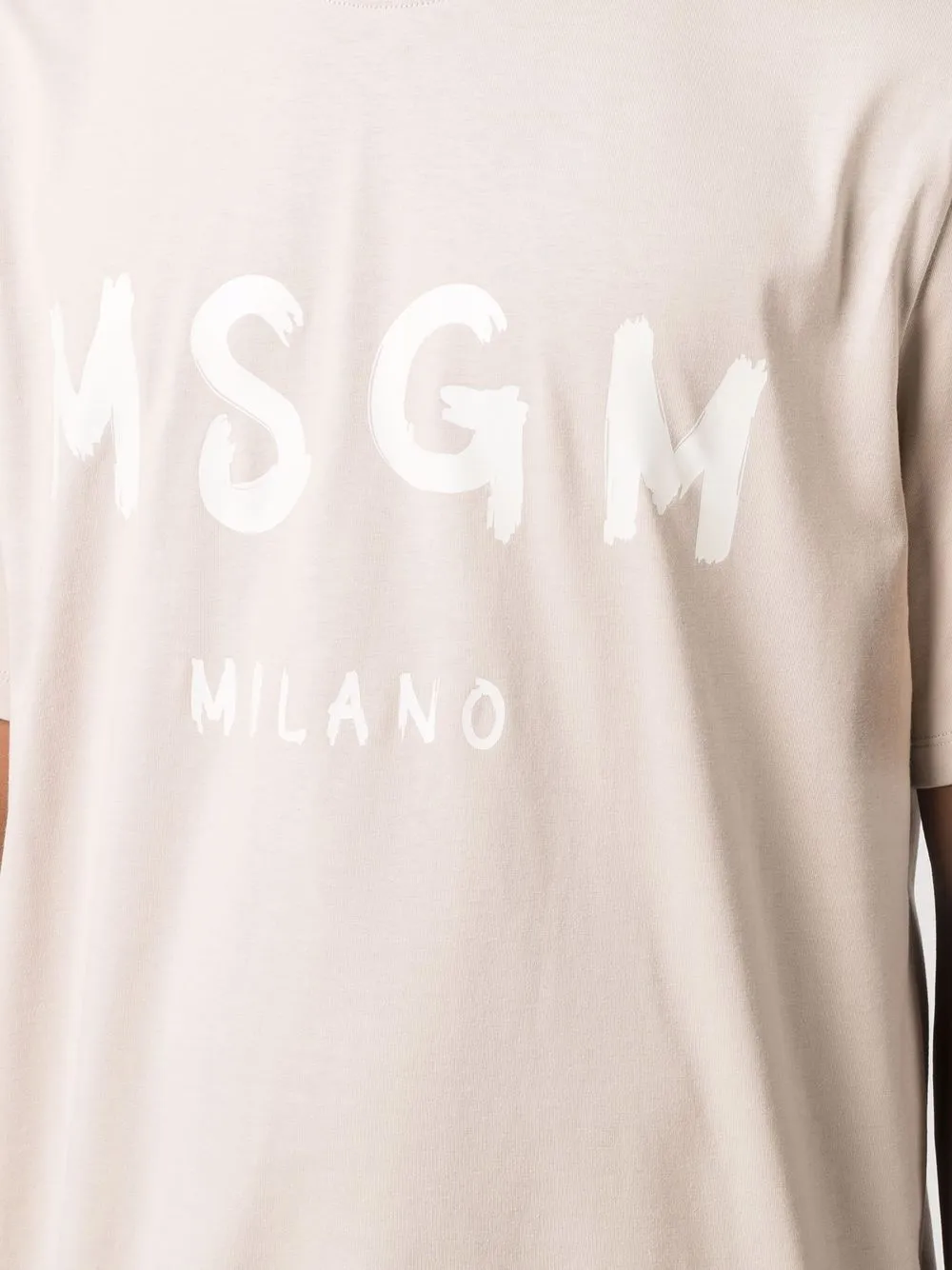 фото Msgm футболка с логотипом