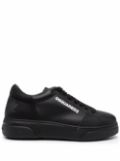 DSQUARED2 leaf logo low-top sneakers - Black