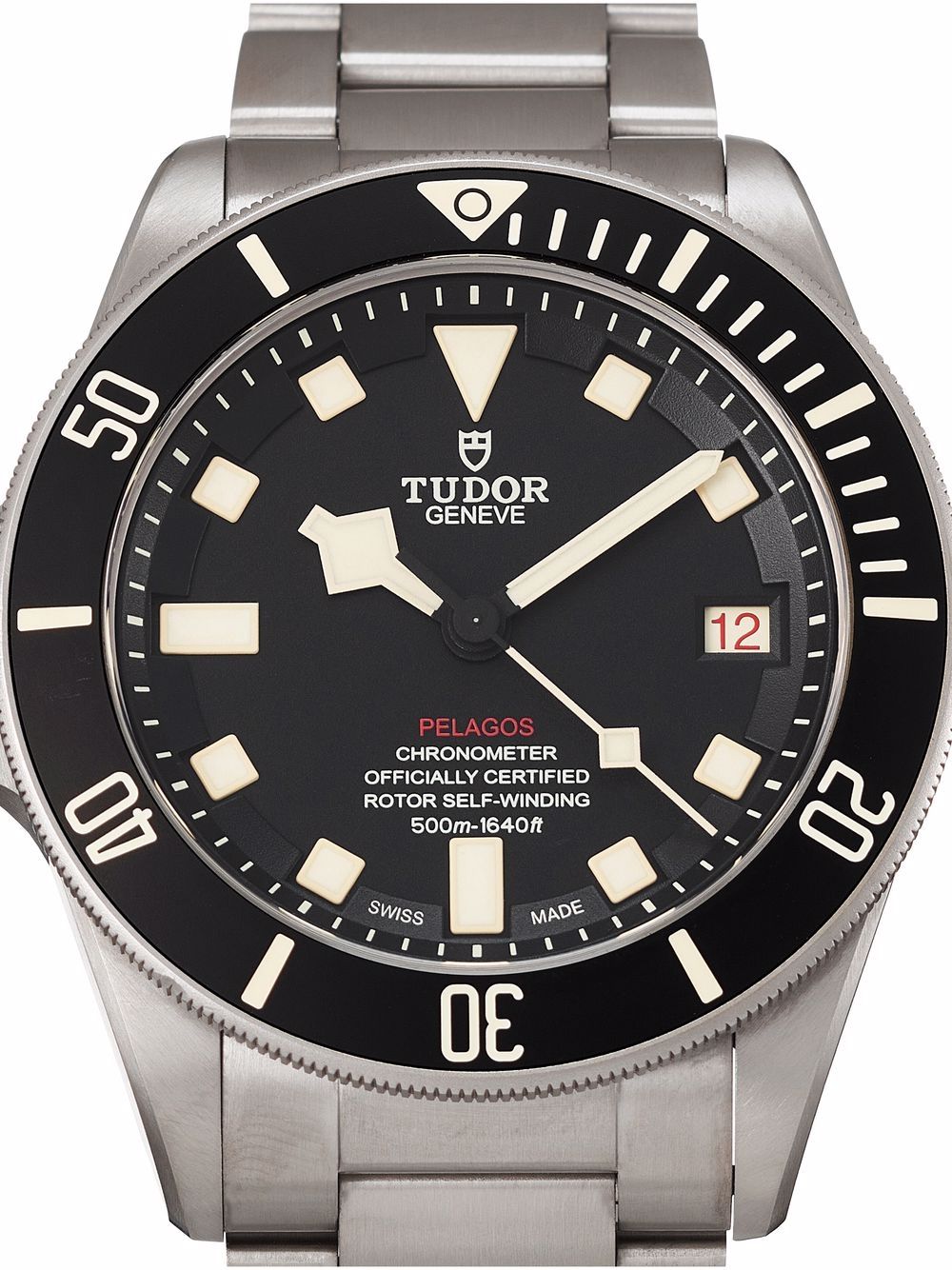 TUDOR 2019 pre-owned Pelagos horloge - Zwart