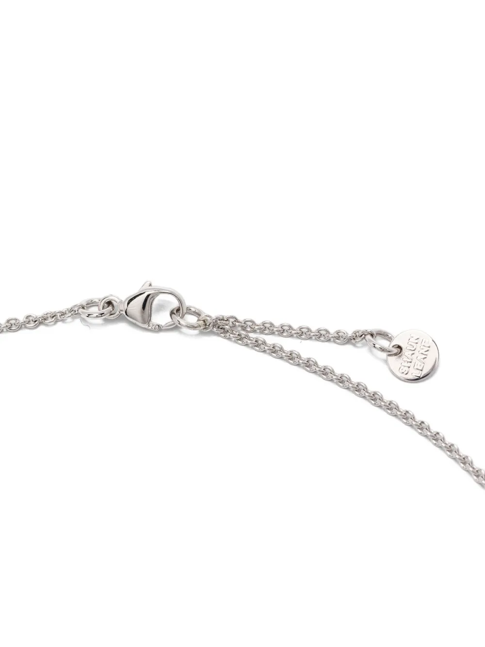 Shaun Leane Hooked Pearl Pendant Necklace In Metallic