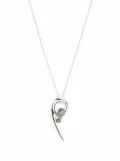 Shaun Leane Hook black pearl pendant - Silver