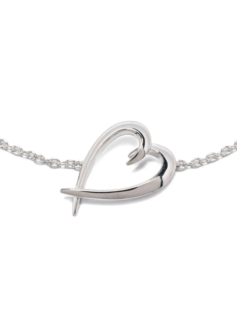 Shaun Leane hooked-heart bracelet - Zilver