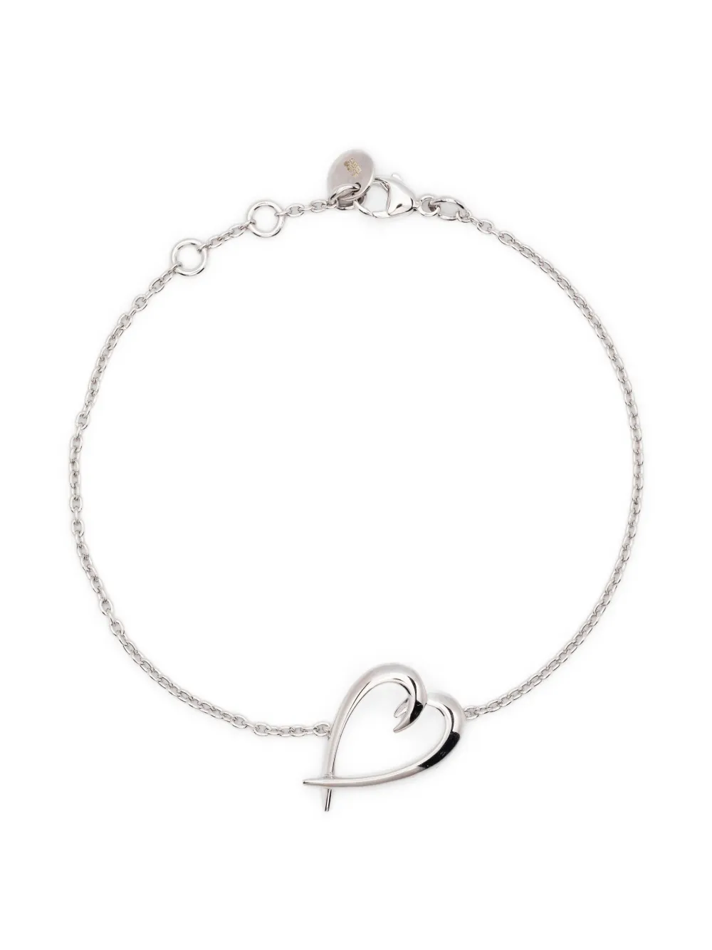 Shaun Leane hooked-heart bracelet - シルバートーン Shaun Leane hooked-heart bracelet - シルバートーン