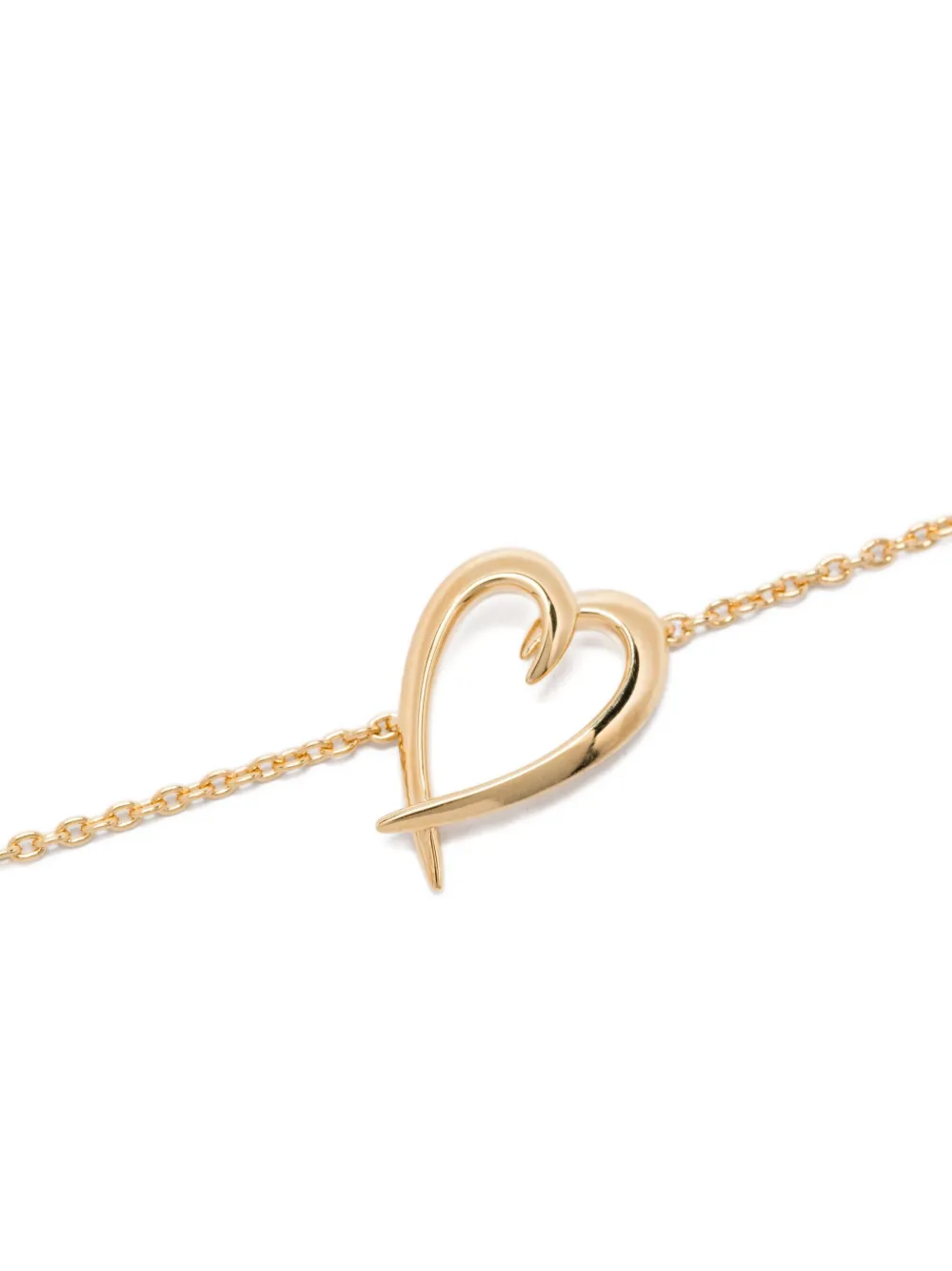 Shaun Leane Hooked Heart bracelet - Geel