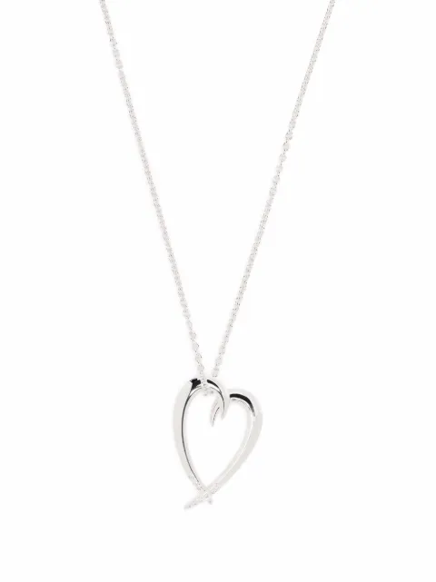 Shaun Leane collar Hook con dije de corazón y diamante