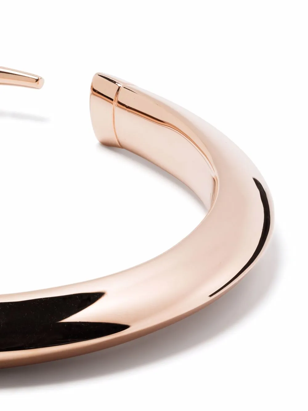 Shop Shaun Leane Tusk Open Bangle In Rosa