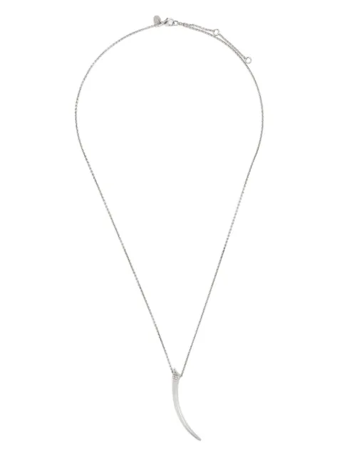 Shaun Leane sterling silver Sabre diamond necklace