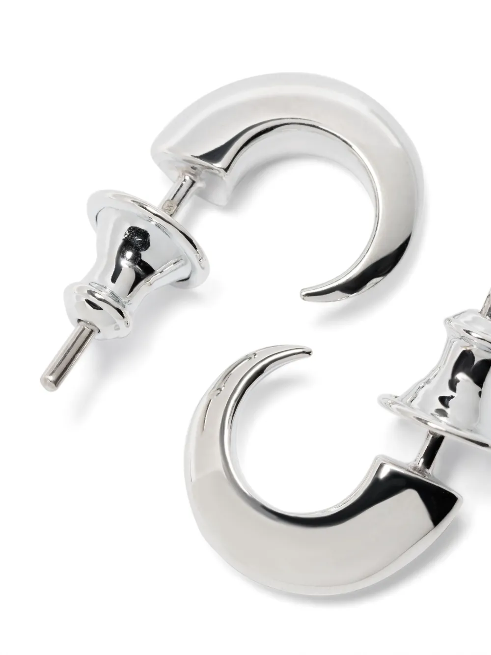 Shaun Leane Cat Claw Hoop Earrings In Silver