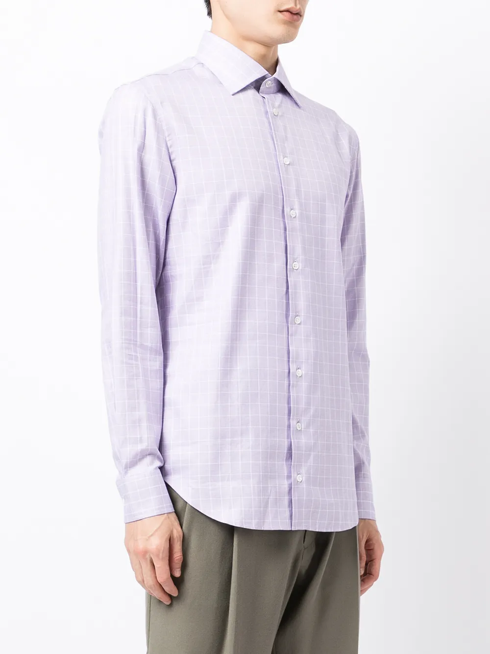 фото Giorgio armani рубашка в клетку