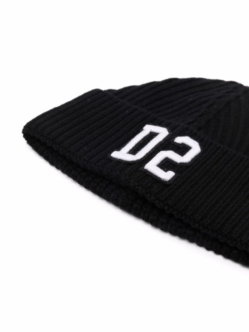 DSQUARED2 KIDS Muts met logopatch - Zwart